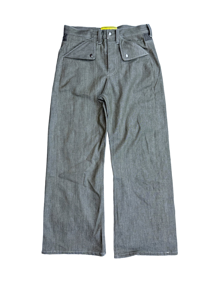 Creek Moss Signature Cut Selvedge Denim