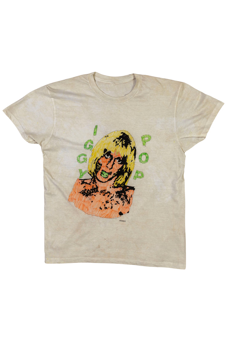 Iggy Pop Hand Colored Bootleg