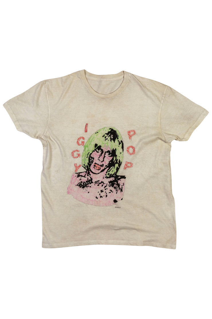 Iggy Pop Hand Colored Bootleg