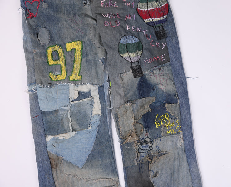 Touch Grass Signature Cut Jeans