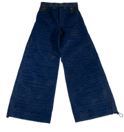 SIZE 28 Shuffle Pants in Indigo Collage Tulle