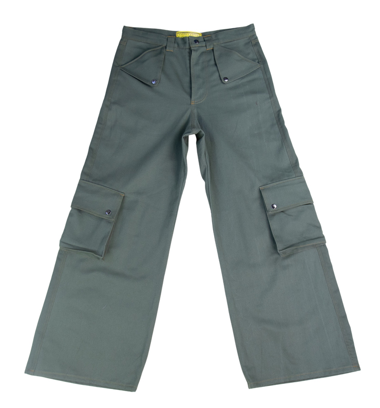 Signature Cut Pants in Uniform Olive