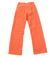 Signature Cut Jeans in orange Waxed Canvas